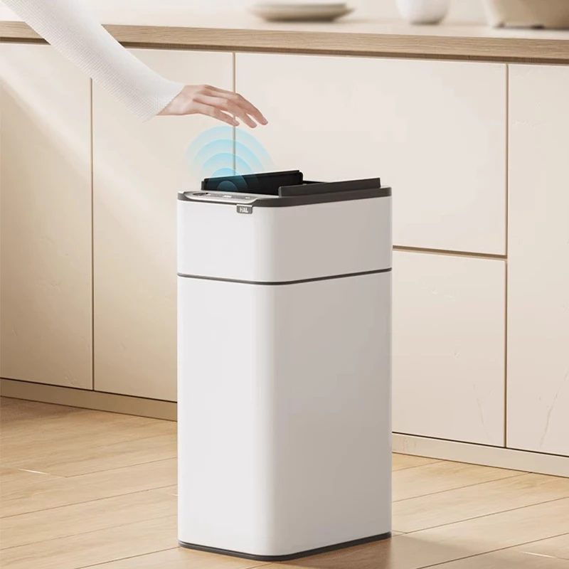 Smart Trash Can with lid 15L/2 - Smart Home In Us 리뷰 및 가격