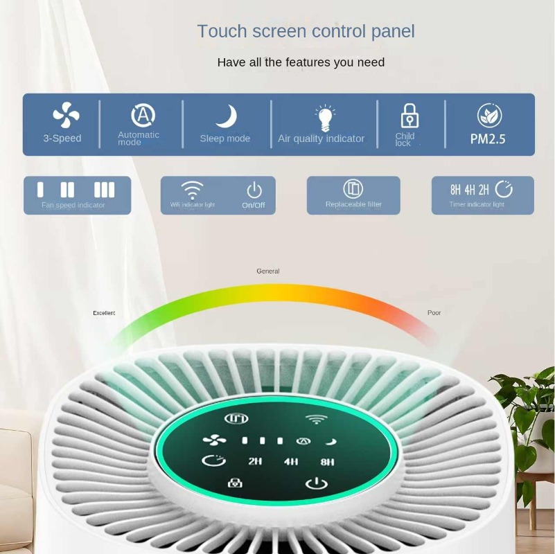 Smart Home Air Purifier with A - Smart Air Purifier 리뷰 및 가격
