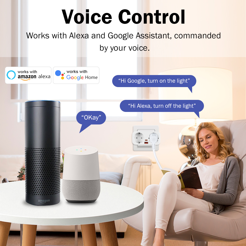 Tuya 16A WiFi Smart EU Plug PD - Smart Home Wiz 리뷰 및 가격