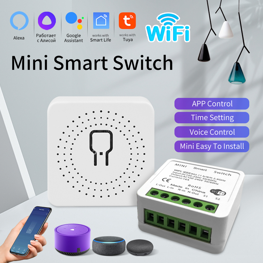 16A 20A Tuya Smart WiFi Switch - Smart Home Remote Control 리뷰 및 가격