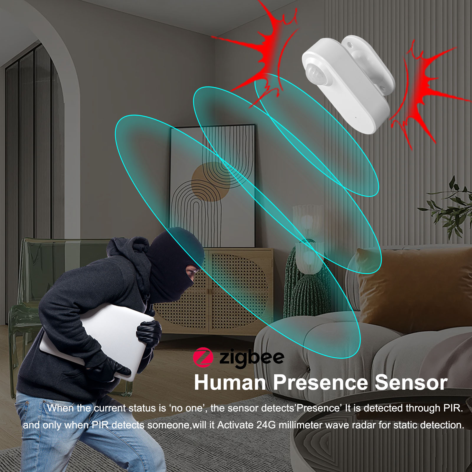 Tuya Human Presence Sensor Sma - Smart Home Tools 리뷰 및 가격