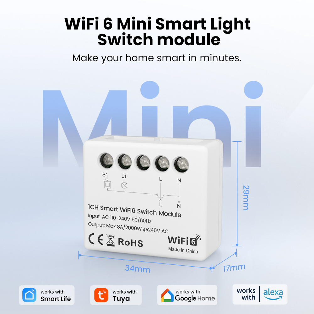 AVATTO Tuya WiFi 6 Mini Smart  - Smart Home Remote Control 리뷰 및 가격
