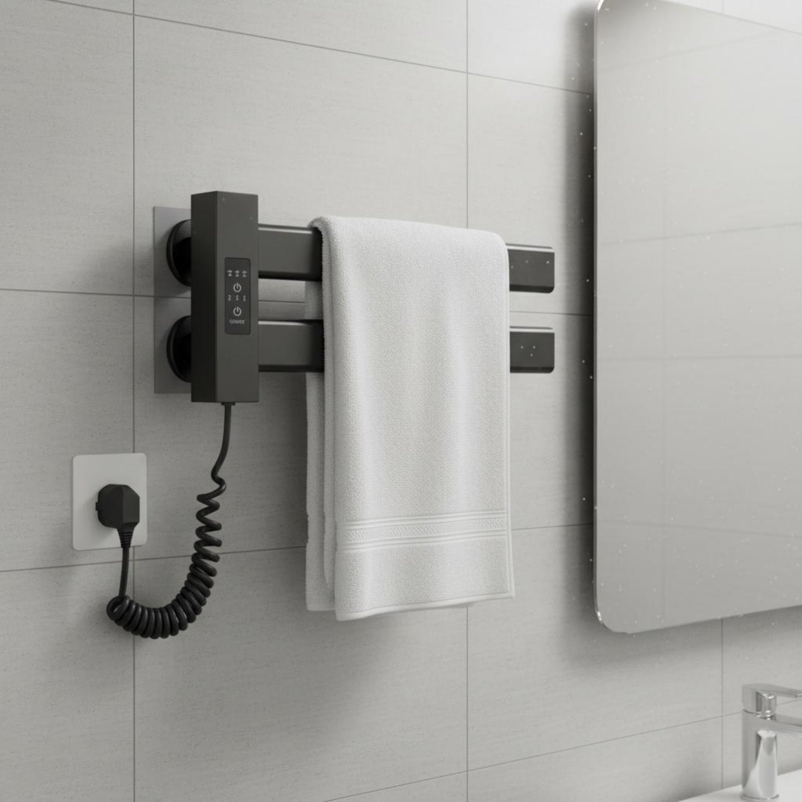 Smart Towel Heating Rack Quick - Smart Home In Us 리뷰 및 가격