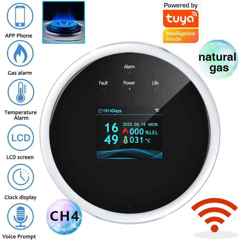 2.4G WiFi Gas Alarm Sensor Com - Smart Home Full System 리뷰 및 가격