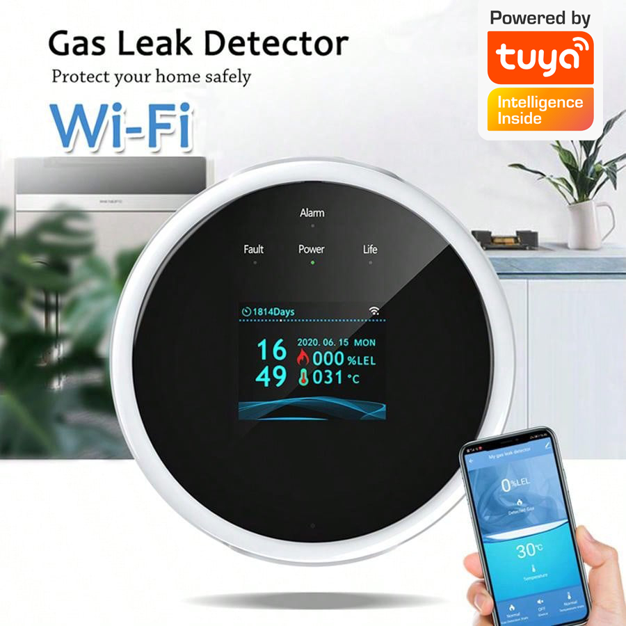2.4G WiFi Gas Alarm Sensor Com - Smart Home Full System 리뷰 및 가격