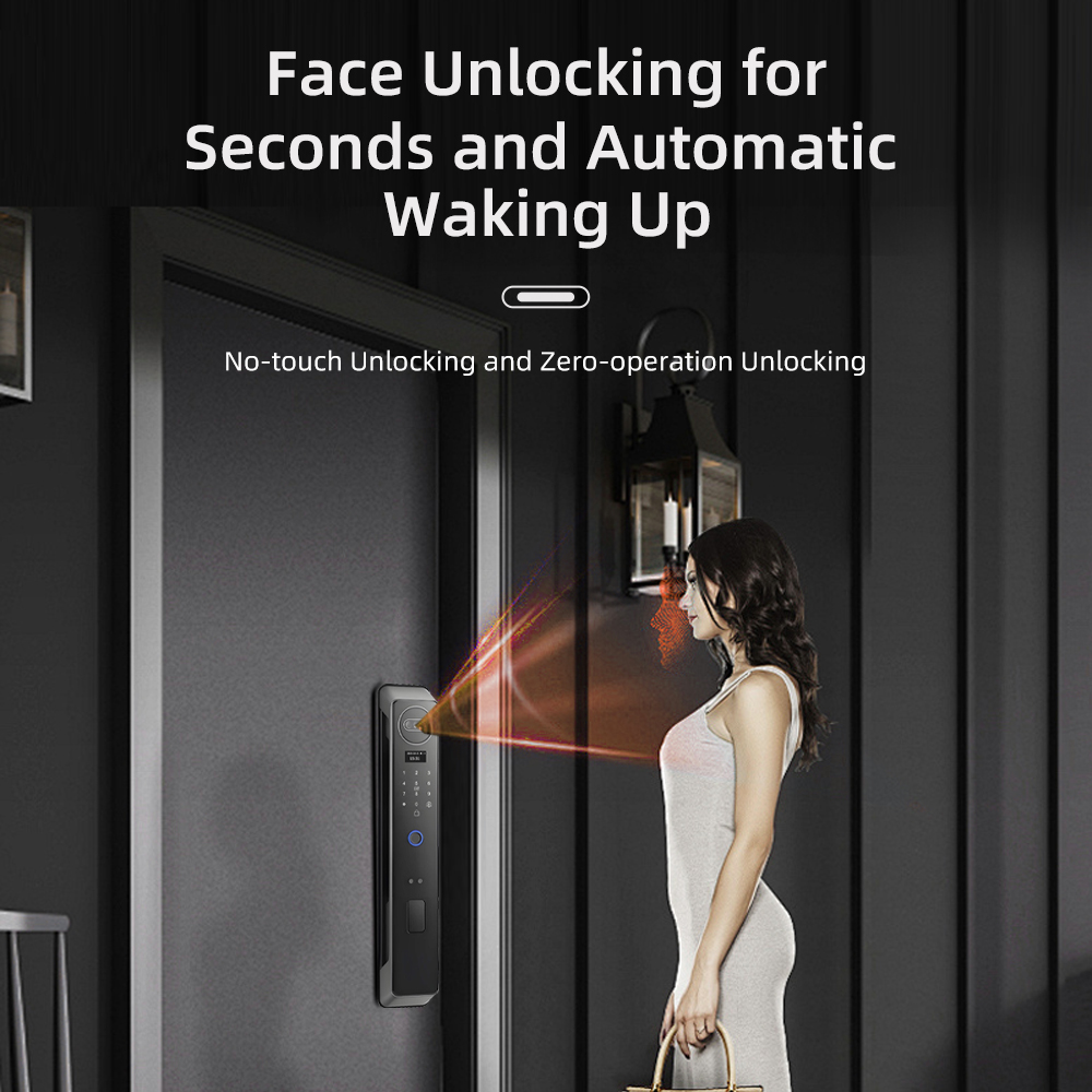 Wishome APP  Smart Lock 3D Fac - Wifi Doorbell Camera 리뷰 및 가격