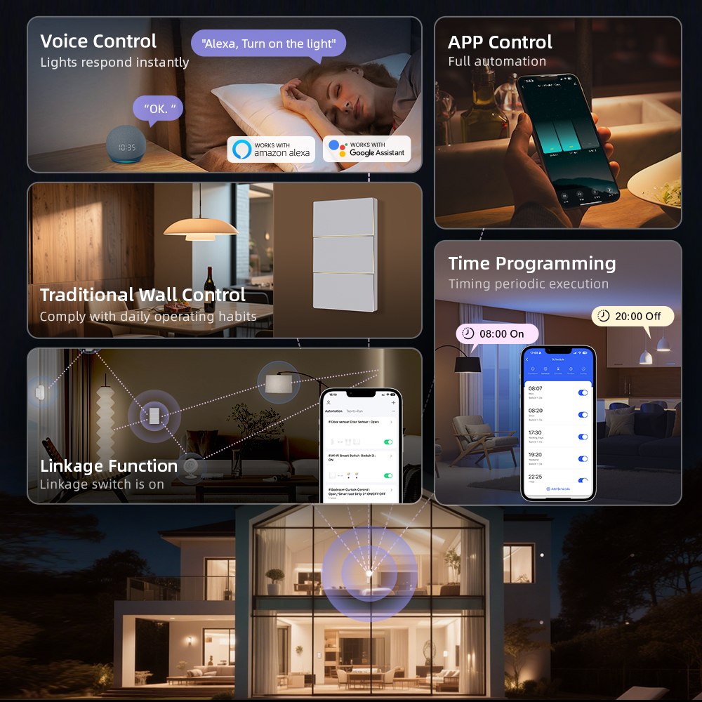 AVATTO 1/2/3/4 Gang WiFi Smart - Smart Home Button 리뷰 및 가격