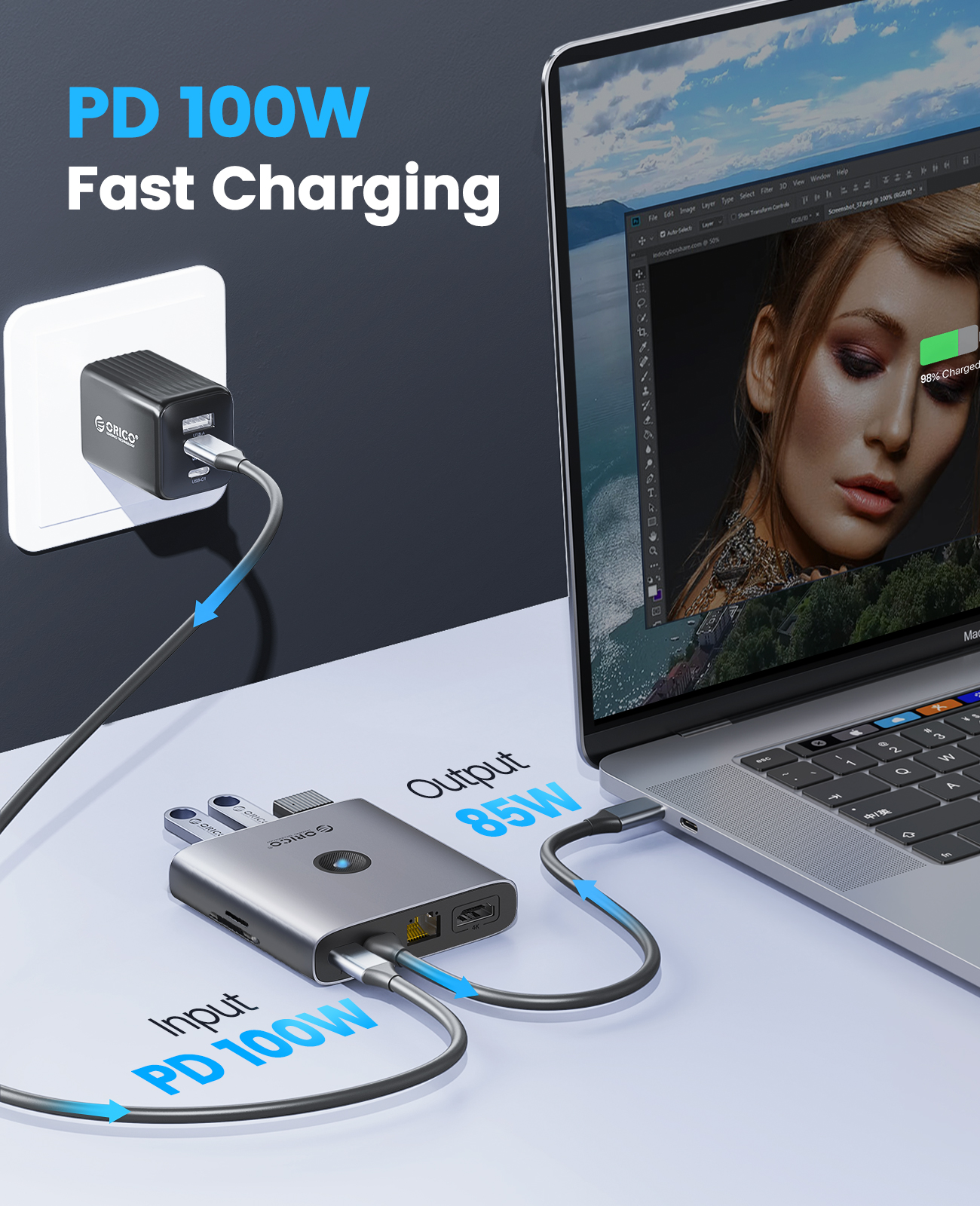 ORICO USB 3.0 Adapter HUB Type - Smart Home Xiaomi Hub 리뷰 및 가격