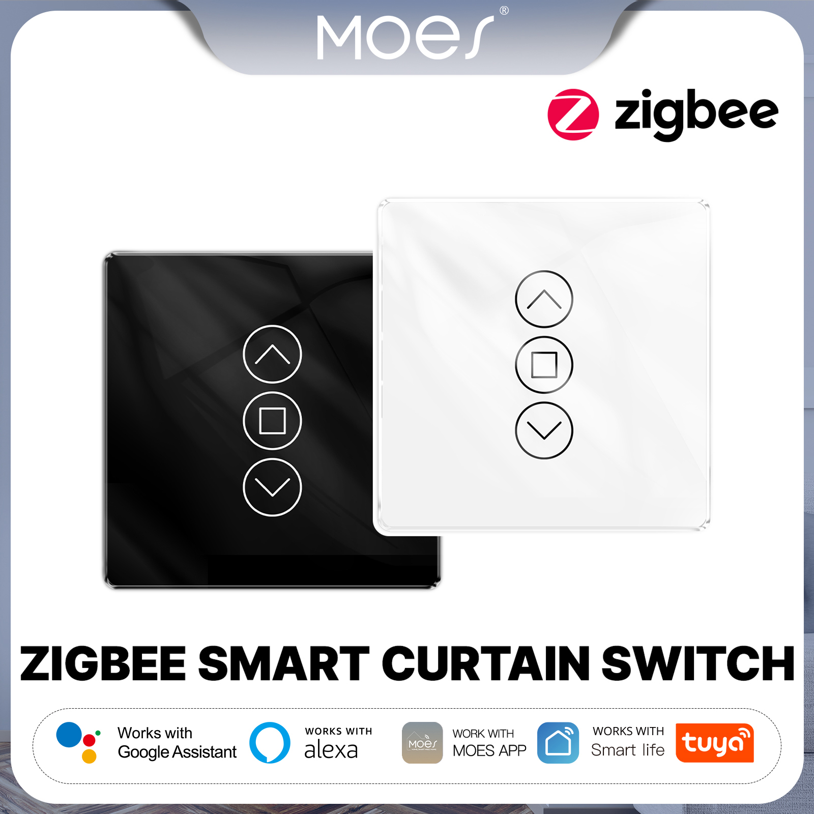 MOES Tuya ZigBee Smart Curtain - Smart Home For Windows 리뷰 및 가격