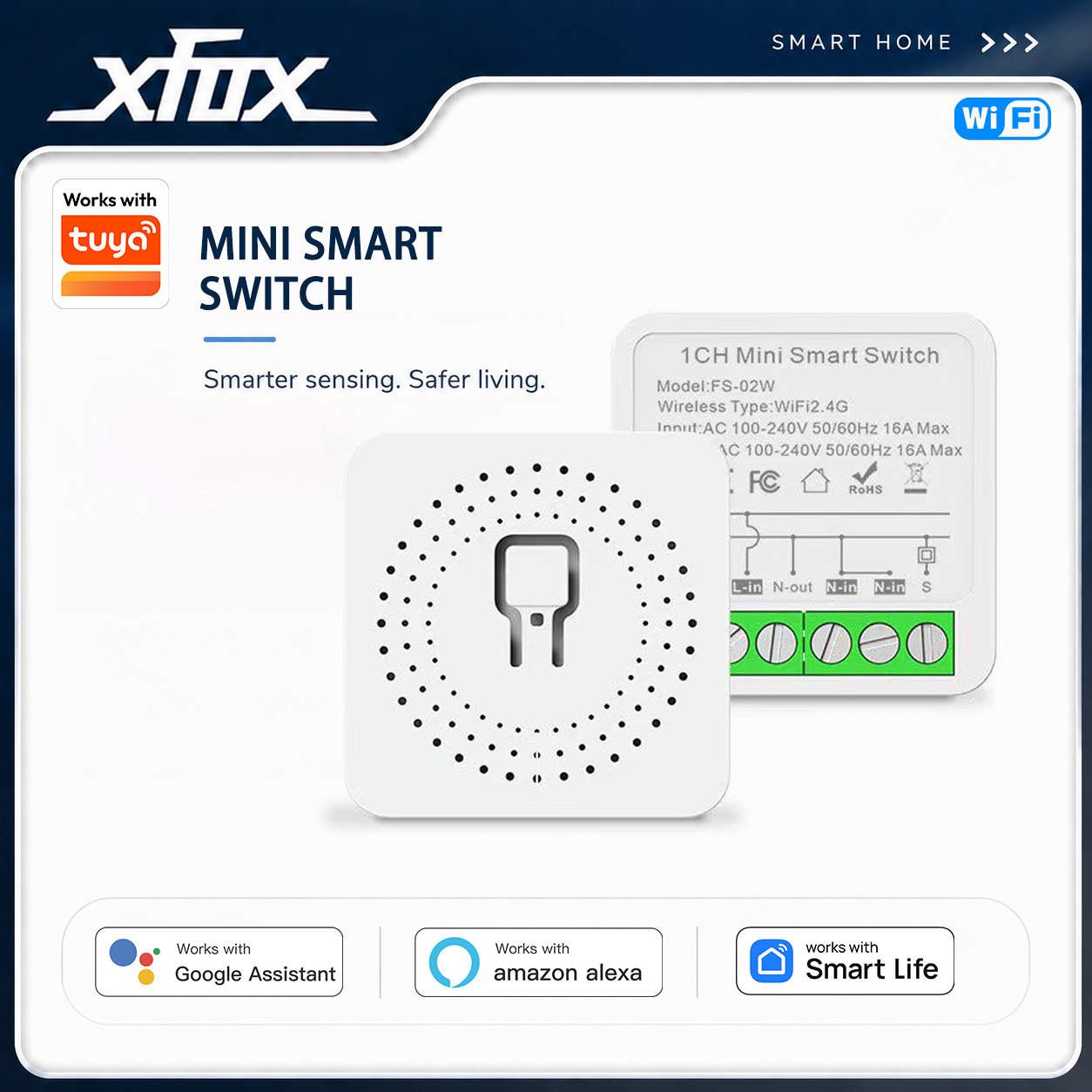 Xfox Tuya Mini Smart Switch 1- - Smart Home Mqtt 리뷰 및 가격