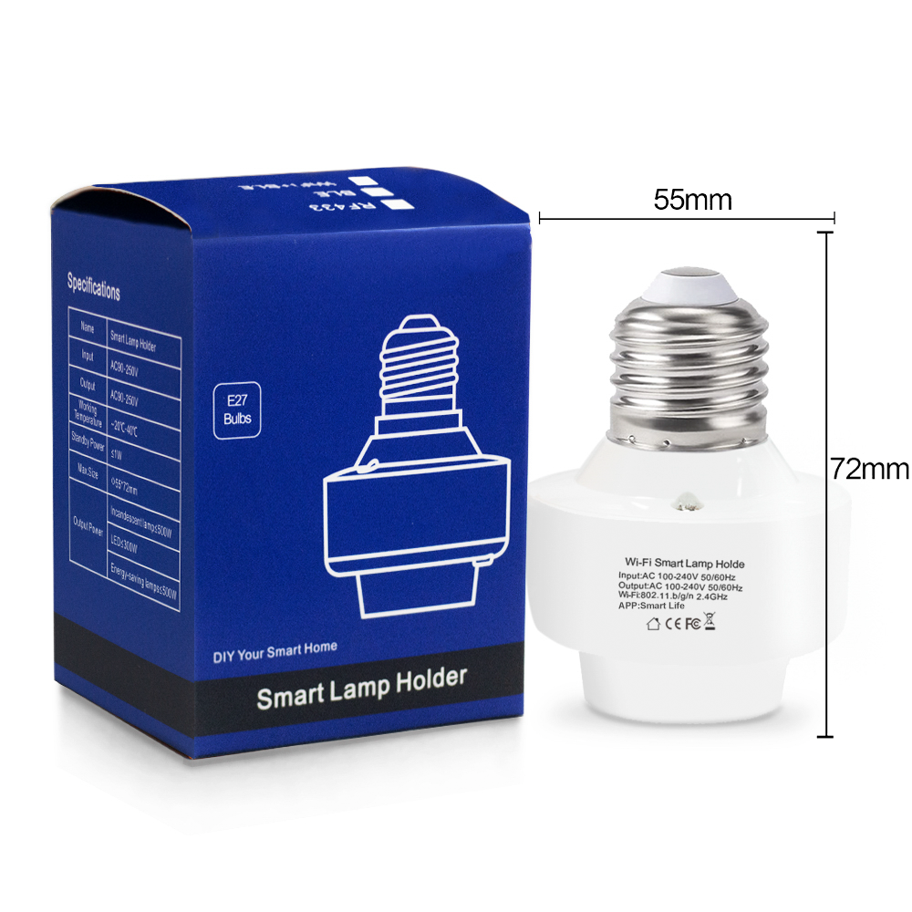 Tuya Smart E27 Socket Switch A - Smart Home Button 리뷰 및 가격