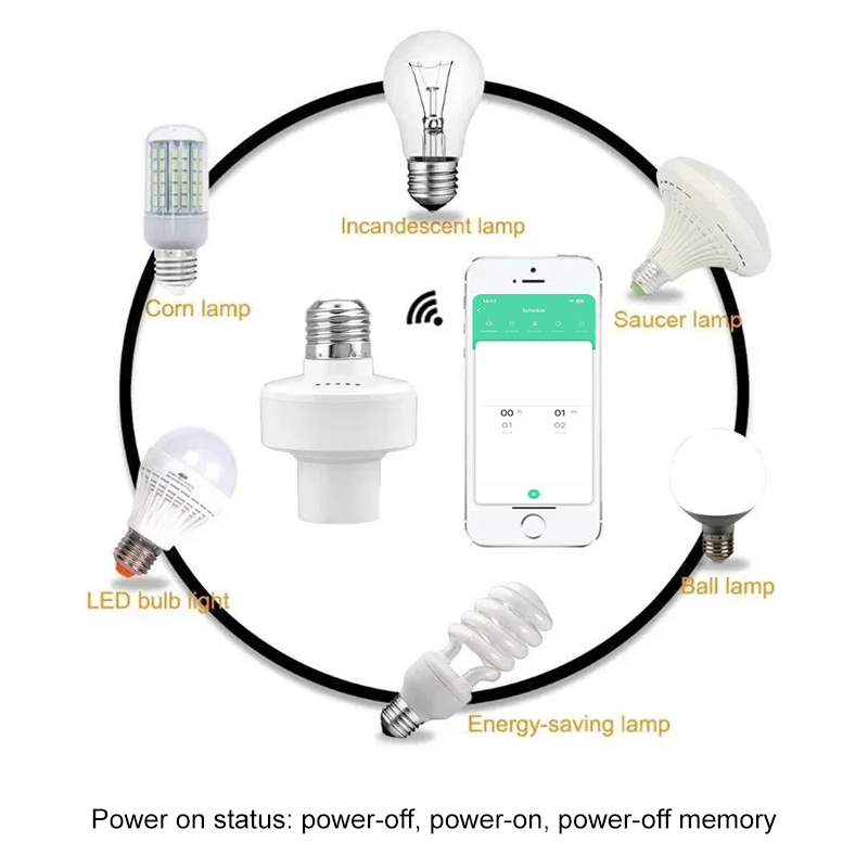 Tuya Smart E27 Socket Switch A - Smart Home Button 리뷰 및 가격