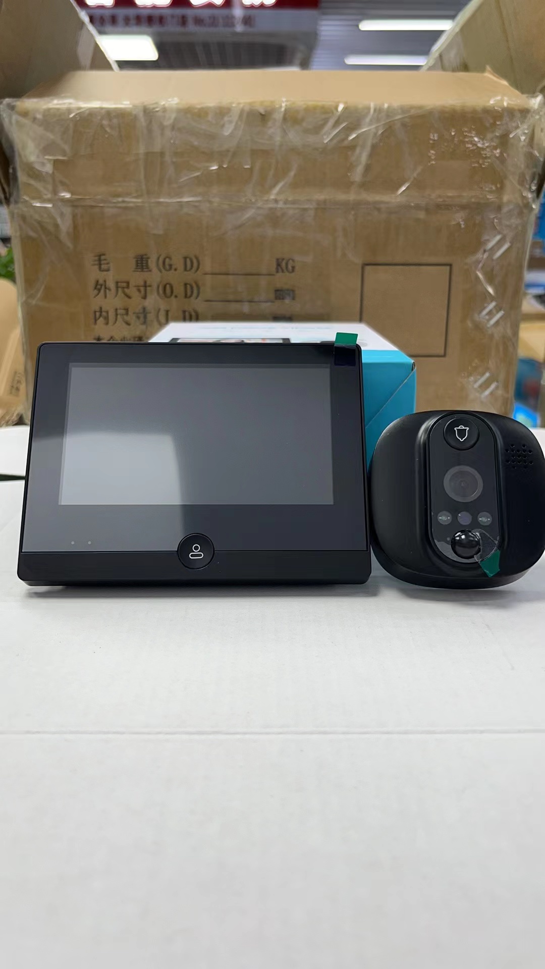 4.3 Inch IPS Screen 2MP 1080P  - Wifi Doorbell Camera 리뷰 및 가격