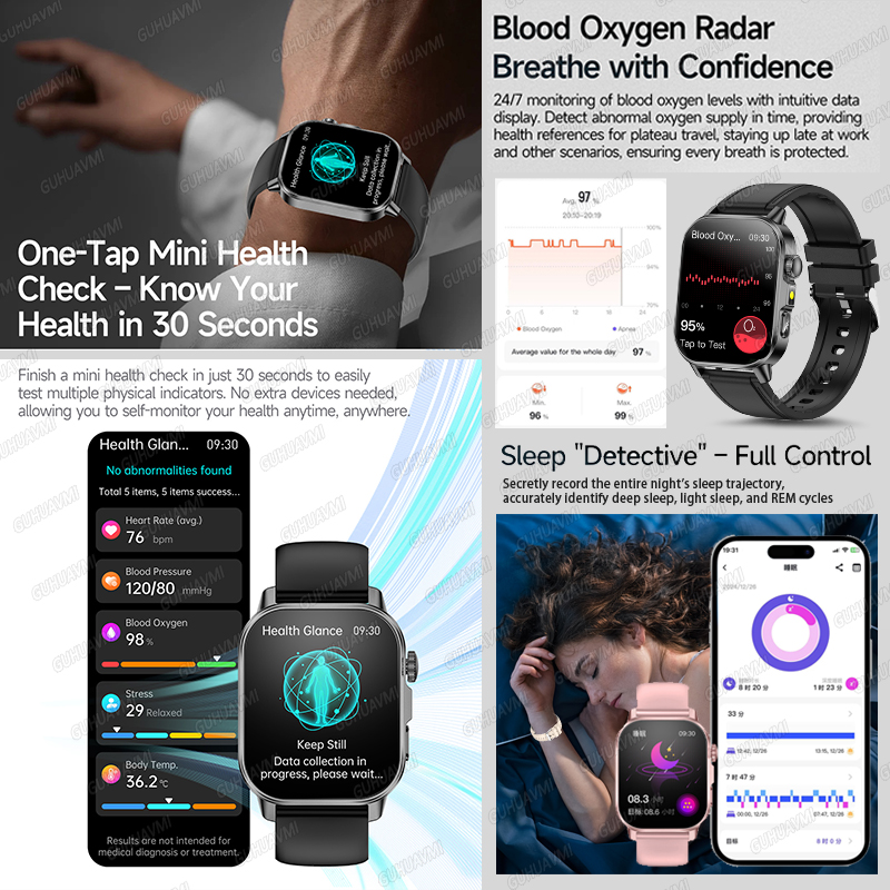 New Nursing Grade Smart Watch  - Smart Home Energy Management 리뷰 및 가격