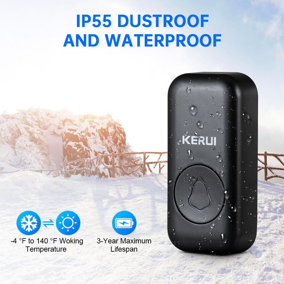 KERUI M525 Door Bell Chime Kit - Smart Home Demo Kit 리뷰 및 가격